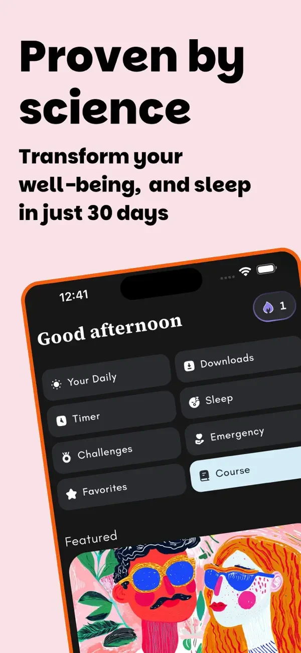 Medito — Home shortcuts