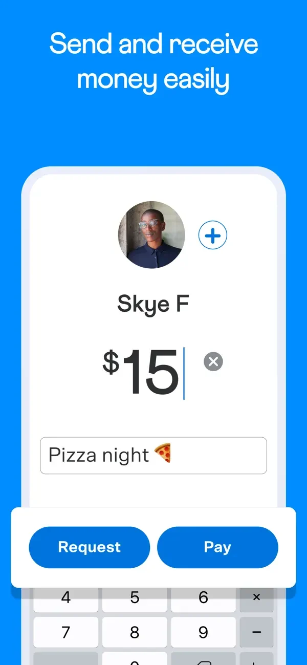 Venmo — Payment amount entry