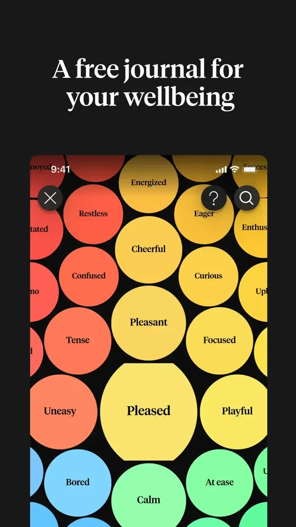 How We Feel — Emotion word map