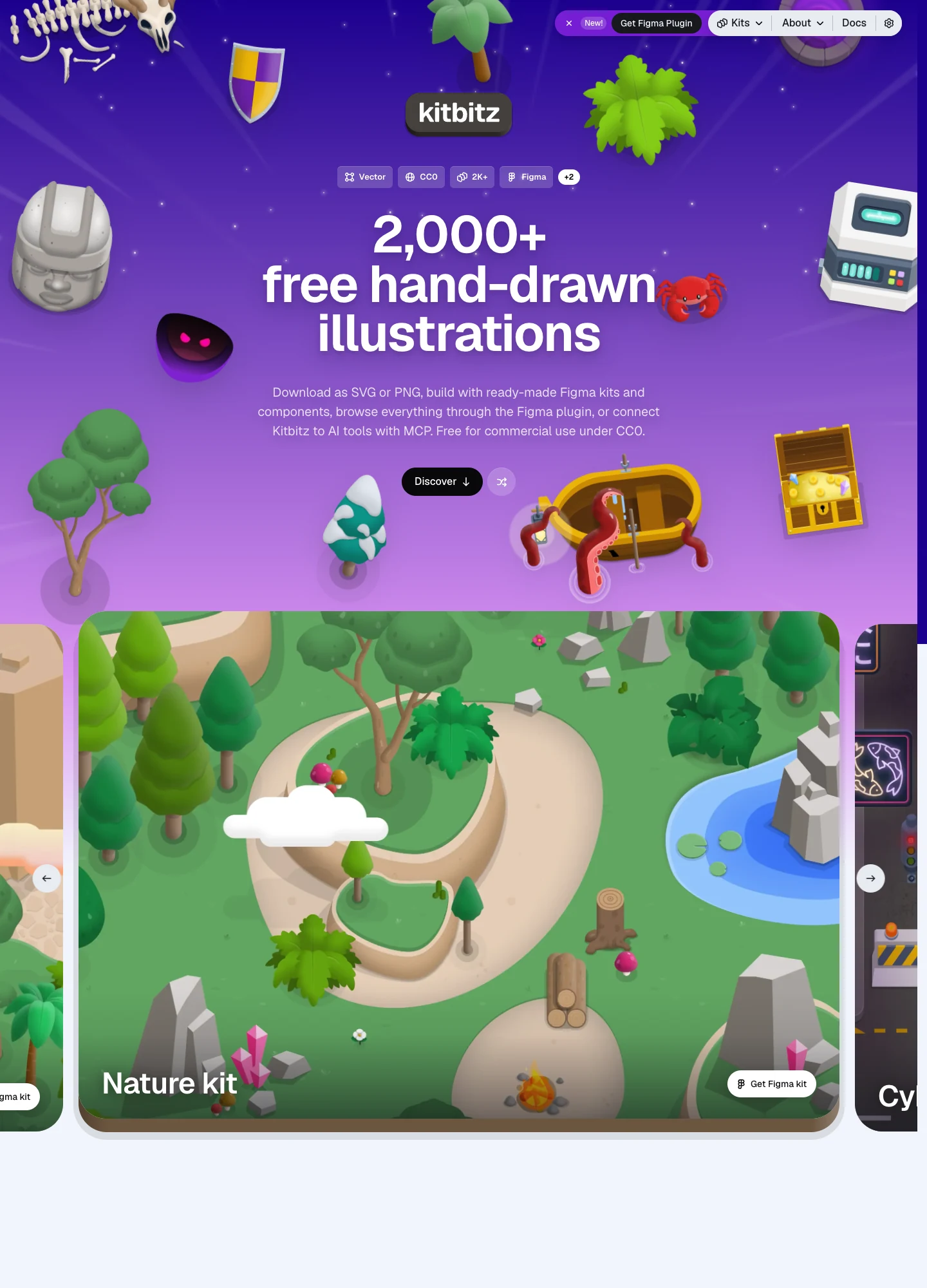 Kitbitz — captured interface