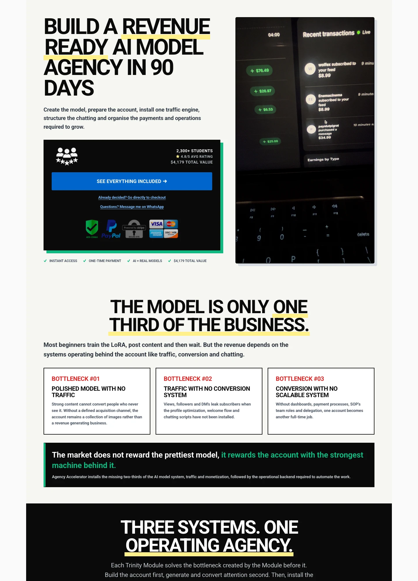Bjorn Olsen — Agency Accelerator — captured interface
