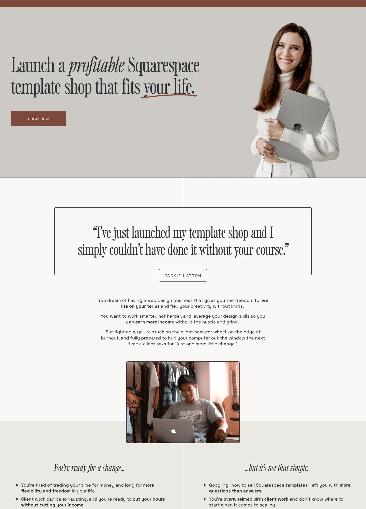 Kate Scott — Scale with Templates — captured interface