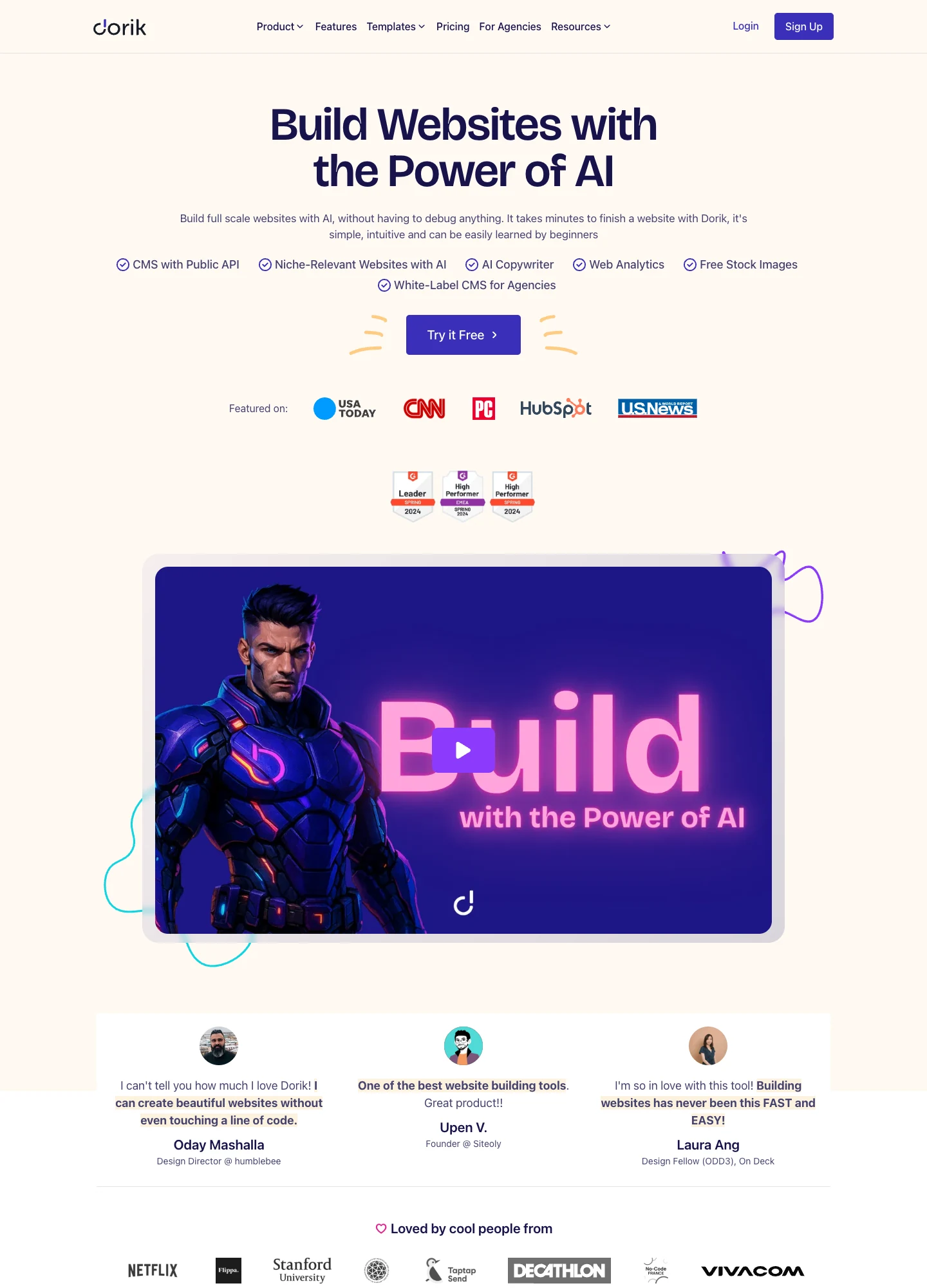 Dorik — captured interface