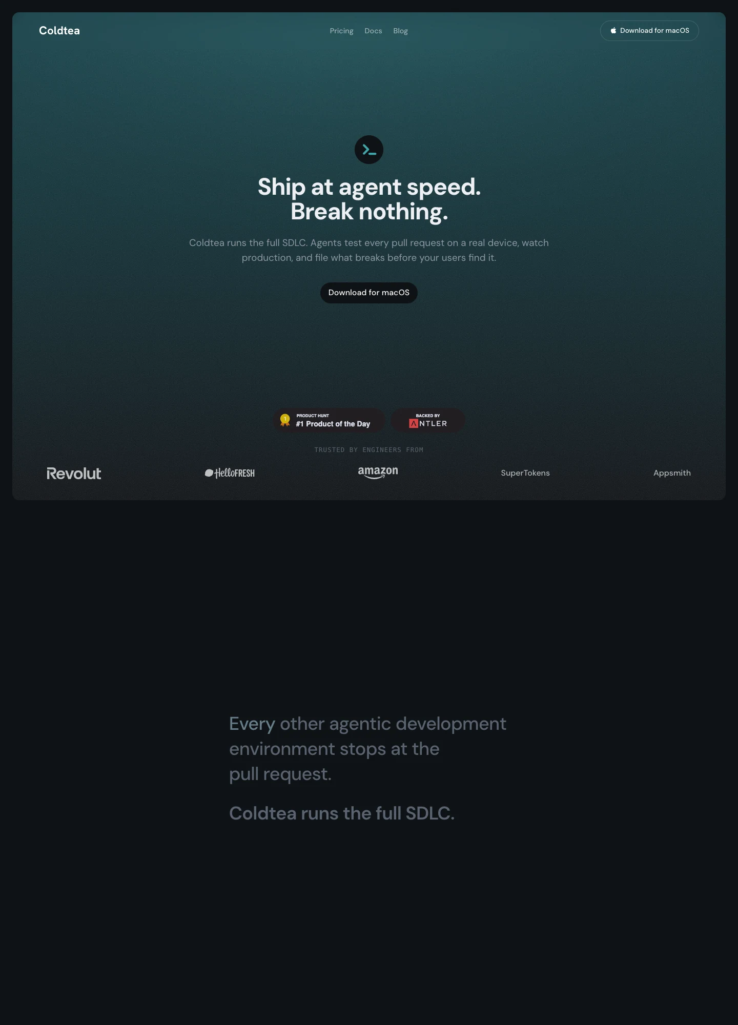 Coldtea — captured interface