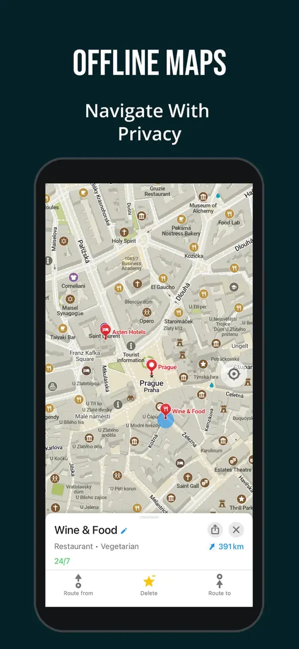 Organic Maps — Place detail