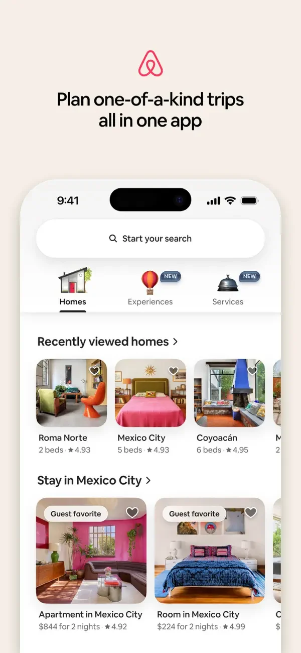 Airbnb — Home discovery