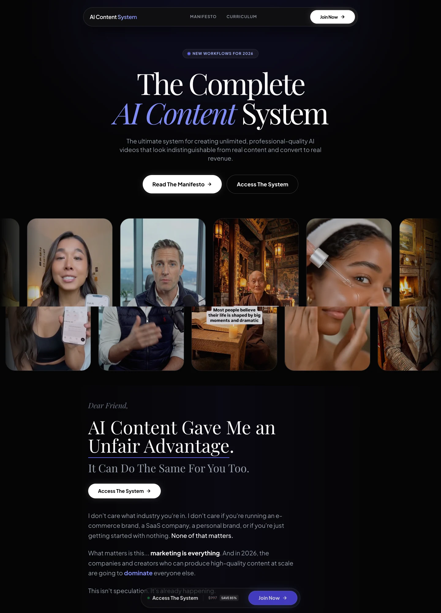 MikoAI — AI Content System — captured interface