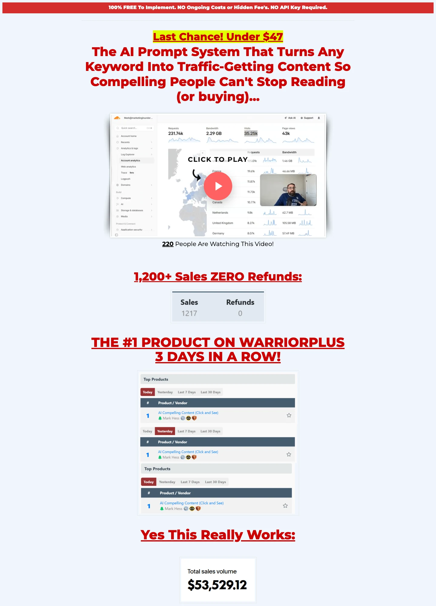 Mark Hess — Compelling Content — captured interface