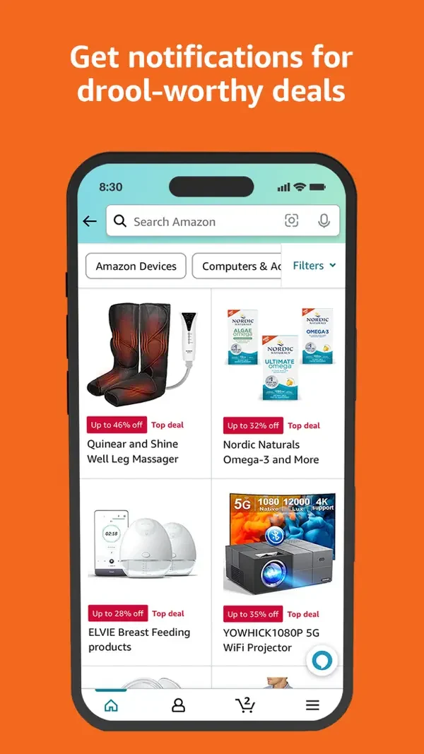 Amazon Shopping — Product results