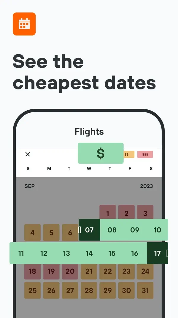 KAYAK — Date price comparison