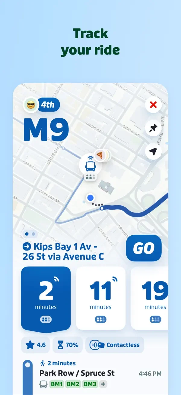 Transit — Vehicle arrivals