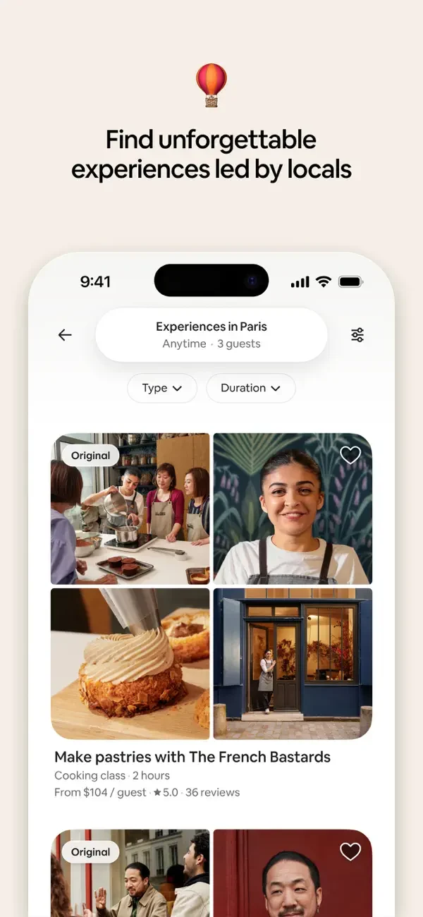 Airbnb — Experience discovery