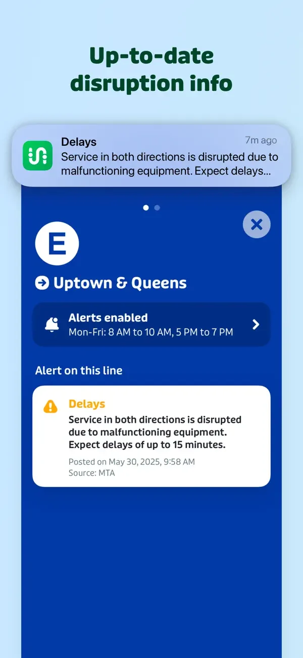 Transit — Service disruption