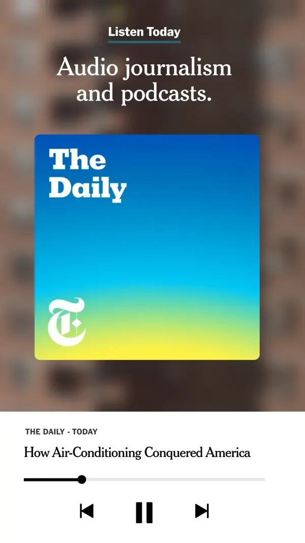 Audio story player