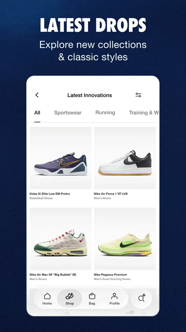 New product grid