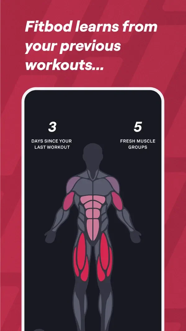 Muscle recovery visualization