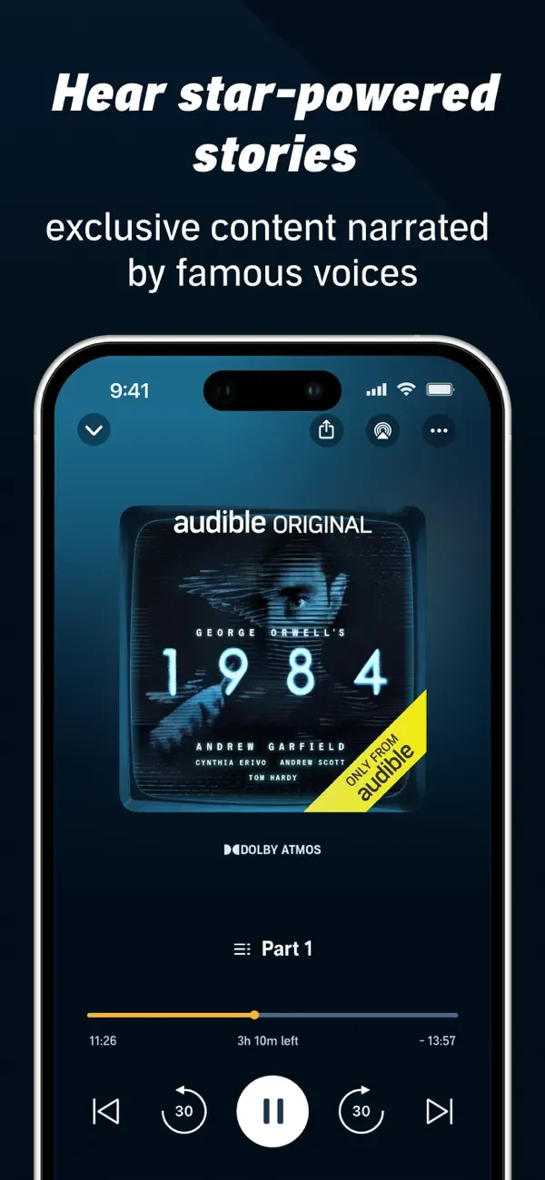 Audible — Audiobook player