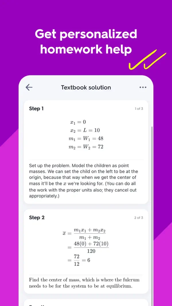 Worked solution