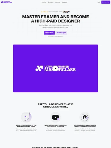 Ryan Hayward — Ultimate Framer Masterclass