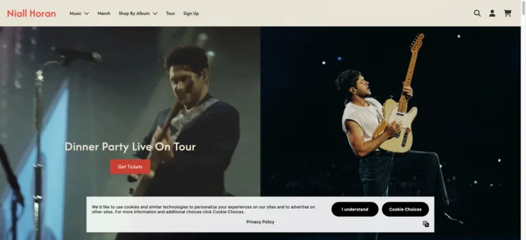 Niall Horan — Official store preview