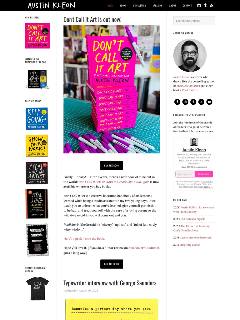 Austin Kleon preview