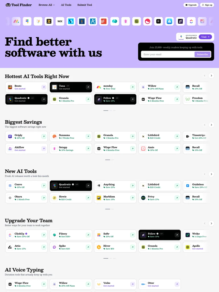 Tool Finder preview