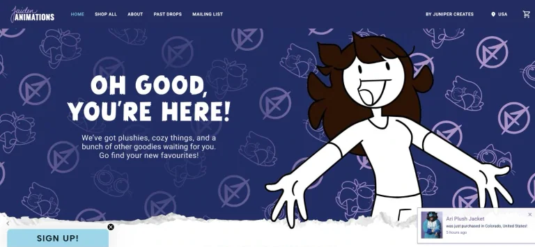 Jaiden Animations — captured design reference