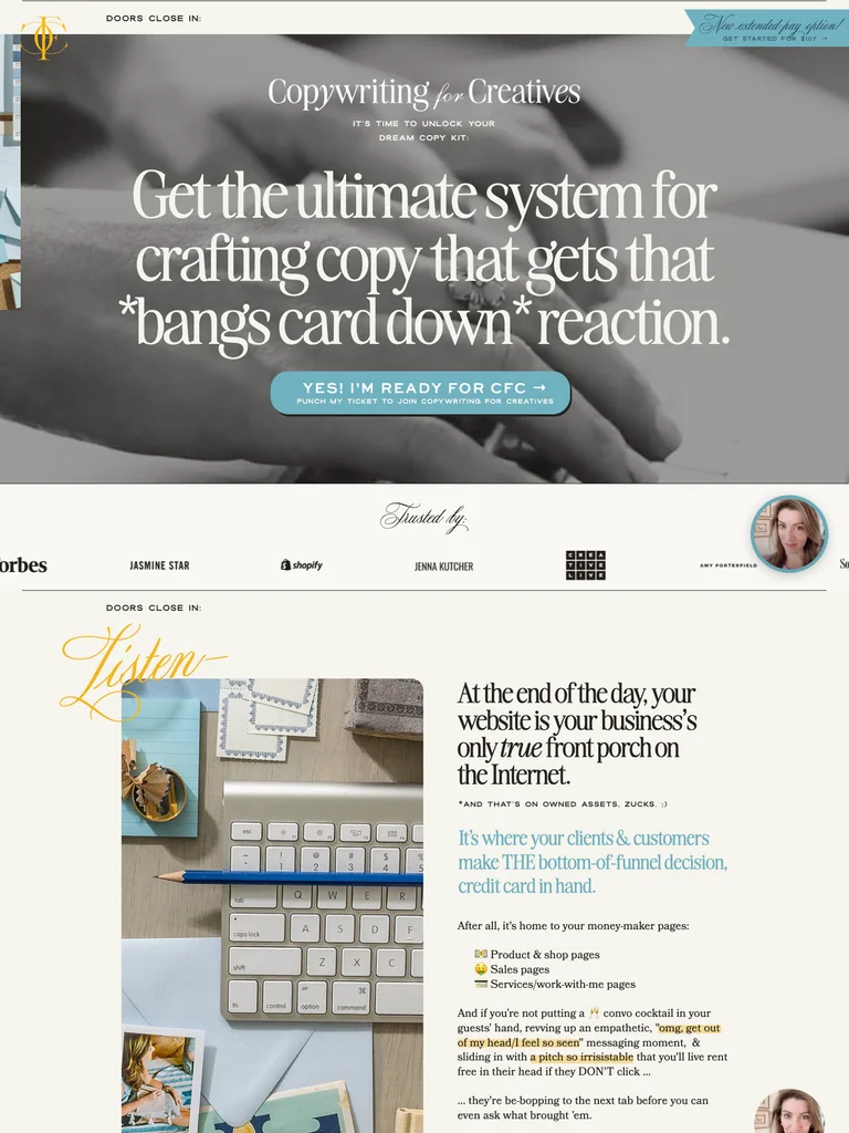 Ashlyn Writes — Copywriting for Creatives preview