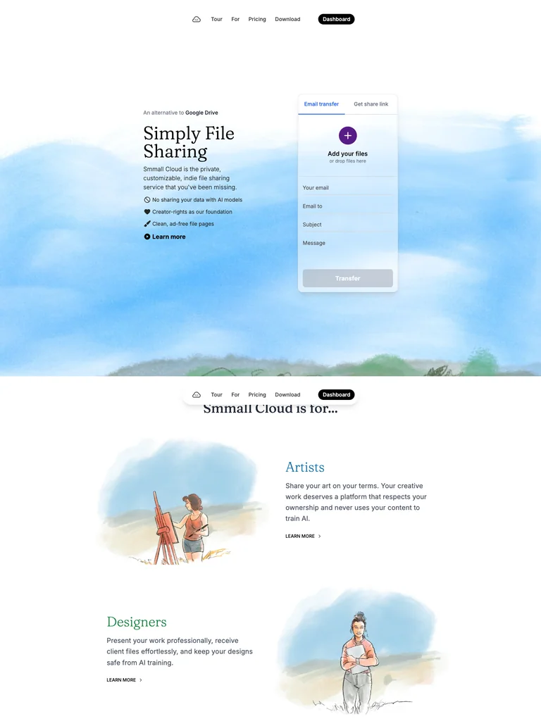 Smmall Cloud preview