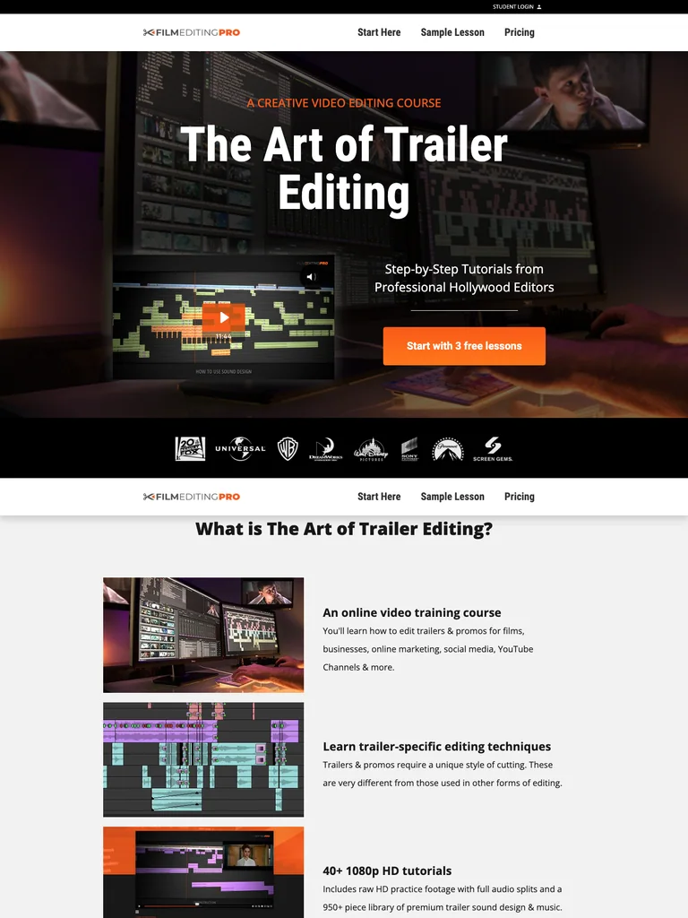 Film Editing Pro — The Art of Trailer Editing preview