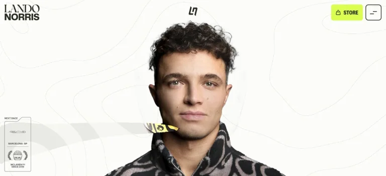 Lando Norris — captured design reference