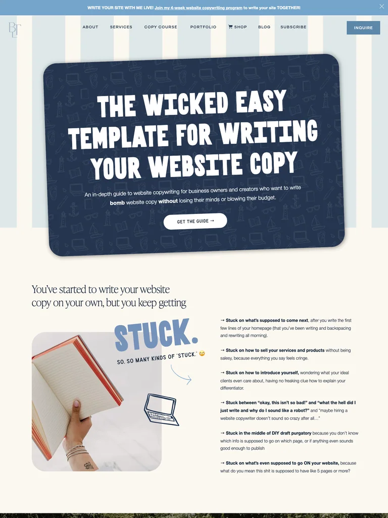 Sara Noel — Wicked Easy Web Copy Guide preview