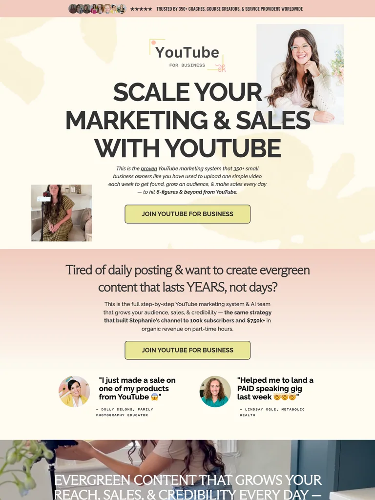 Stephanie Kase — YouTube for Business preview