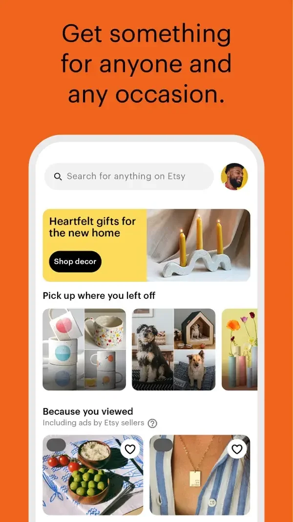 Etsy preview