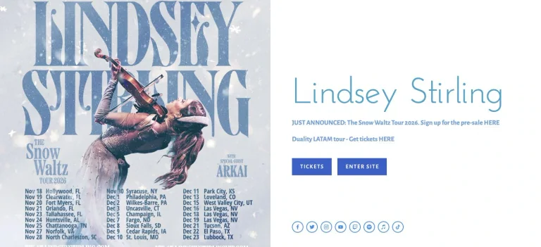Lindsey Stirling preview
