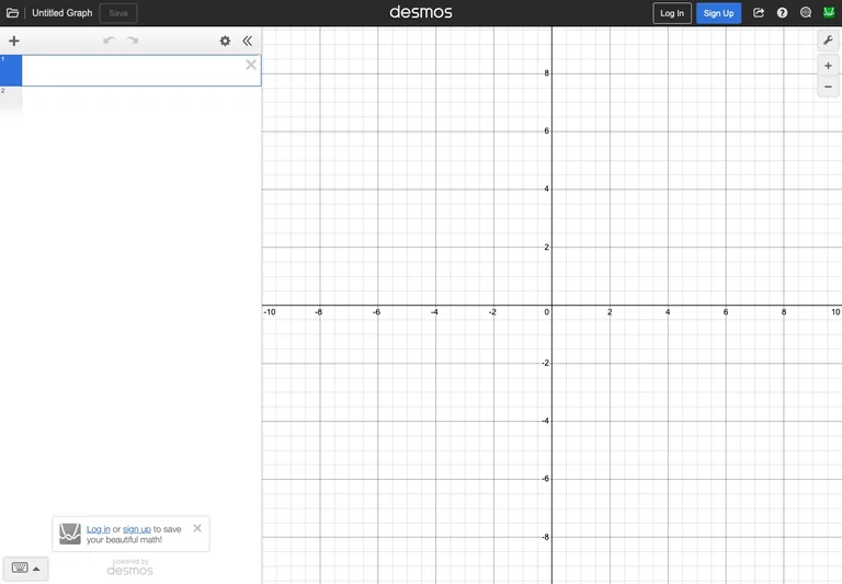 Desmos — Graphing calculator preview