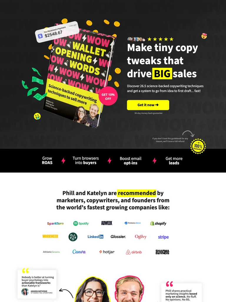 Wallet-Opening Words — Copywriting Course preview