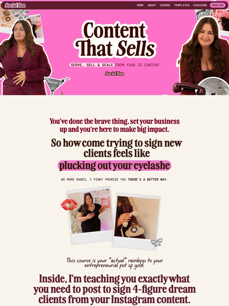 Social Han — Content That Sells preview