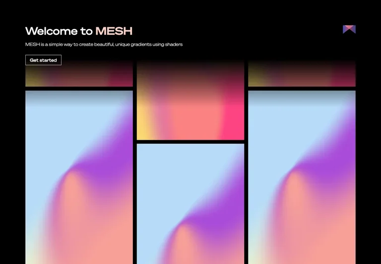 Mesh Gradient preview