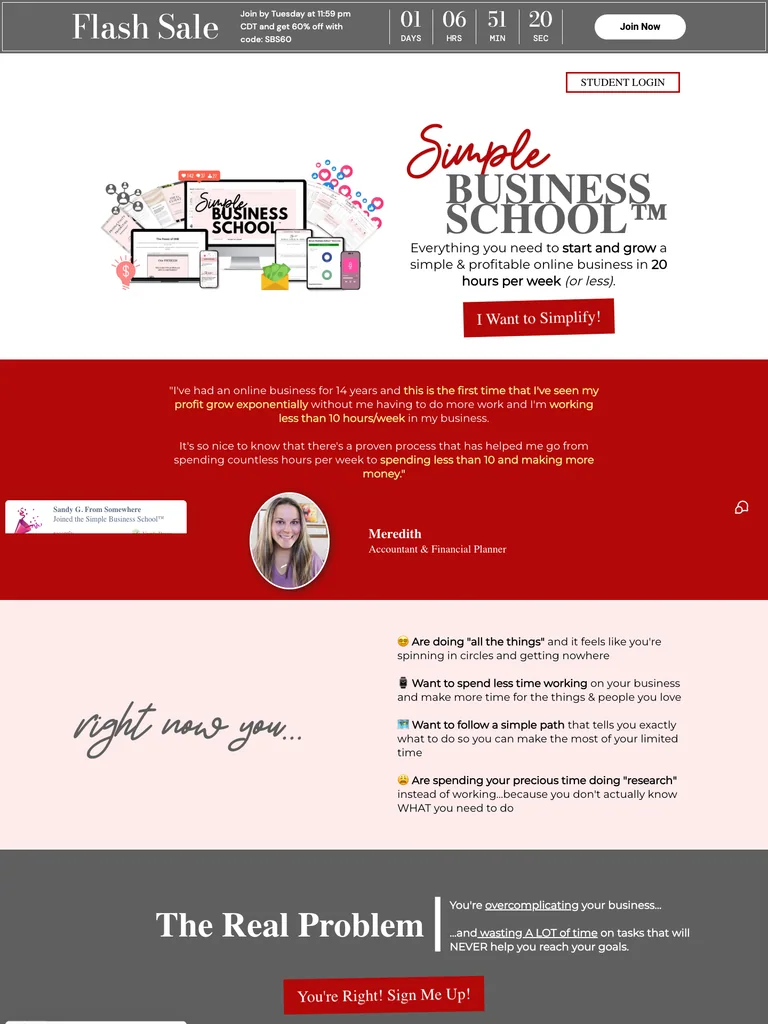 Steph Blake — Simple Business School preview