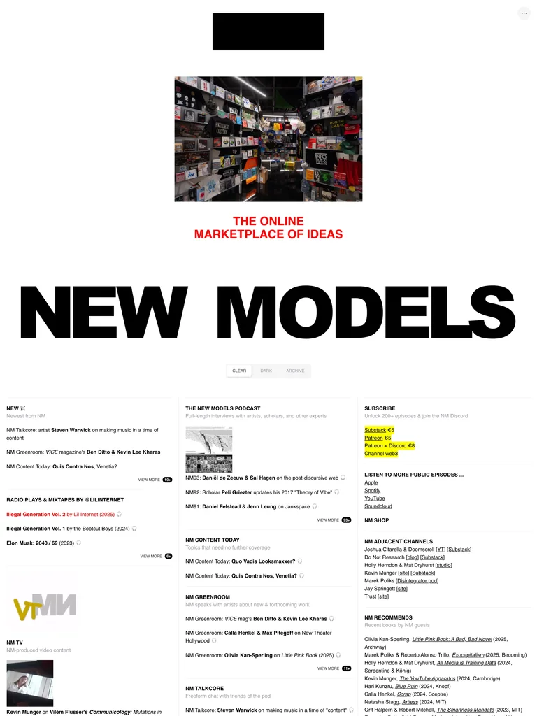 New Models — Dense Text Index preview