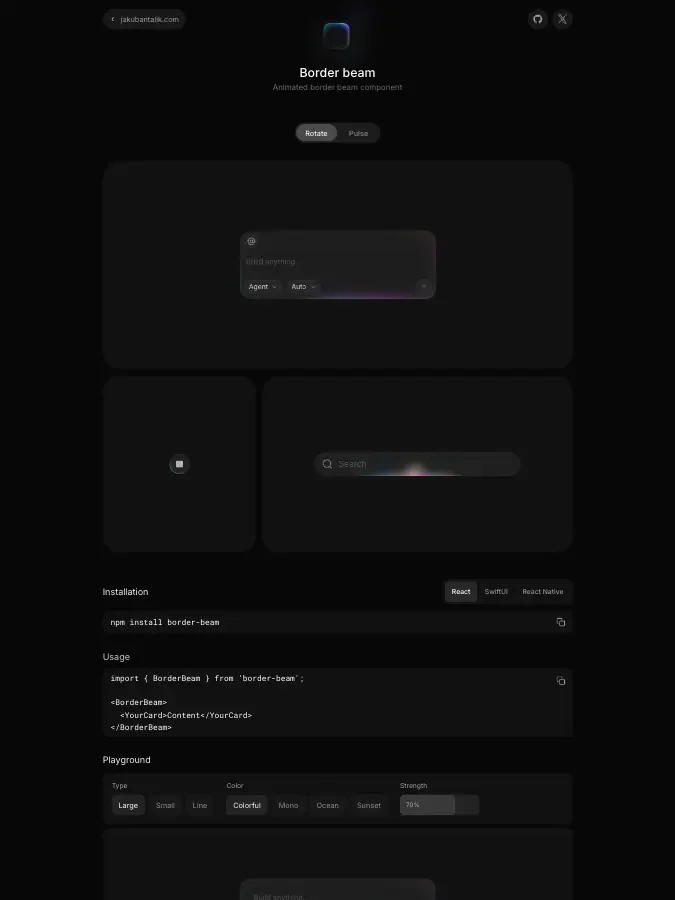 Border Beam preview