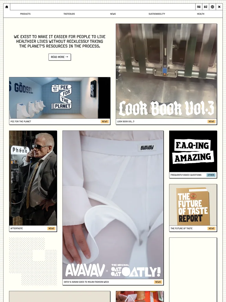 Oatly — Warm Playful DTC preview