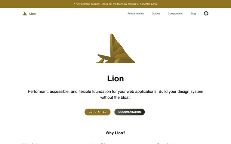 Lion Web Components preview
