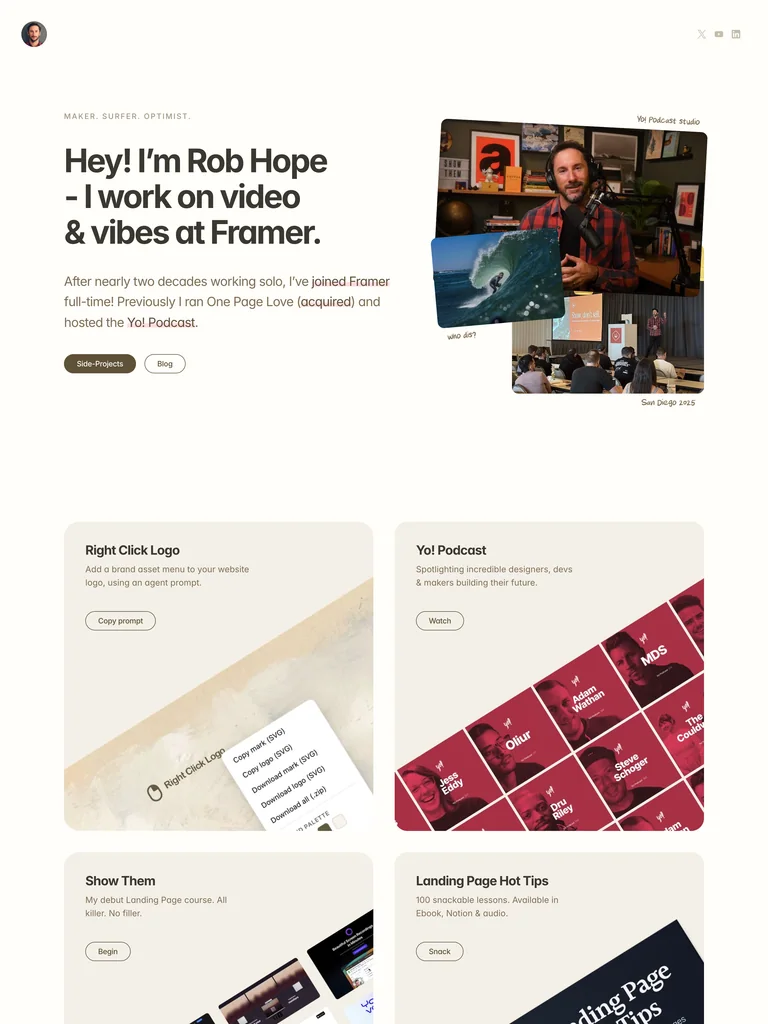 Rob Hope preview