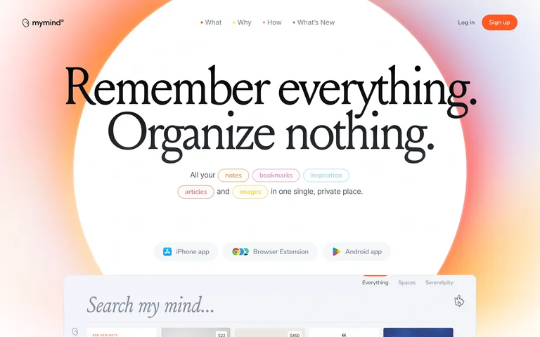 mymind preview