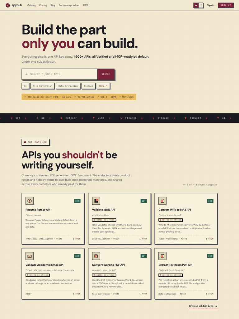 ApyHub preview