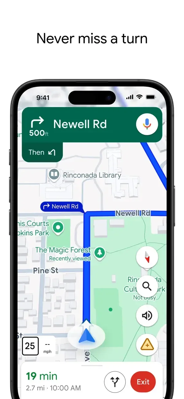 Google Maps preview