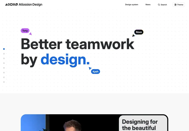 Atlassian Design System preview