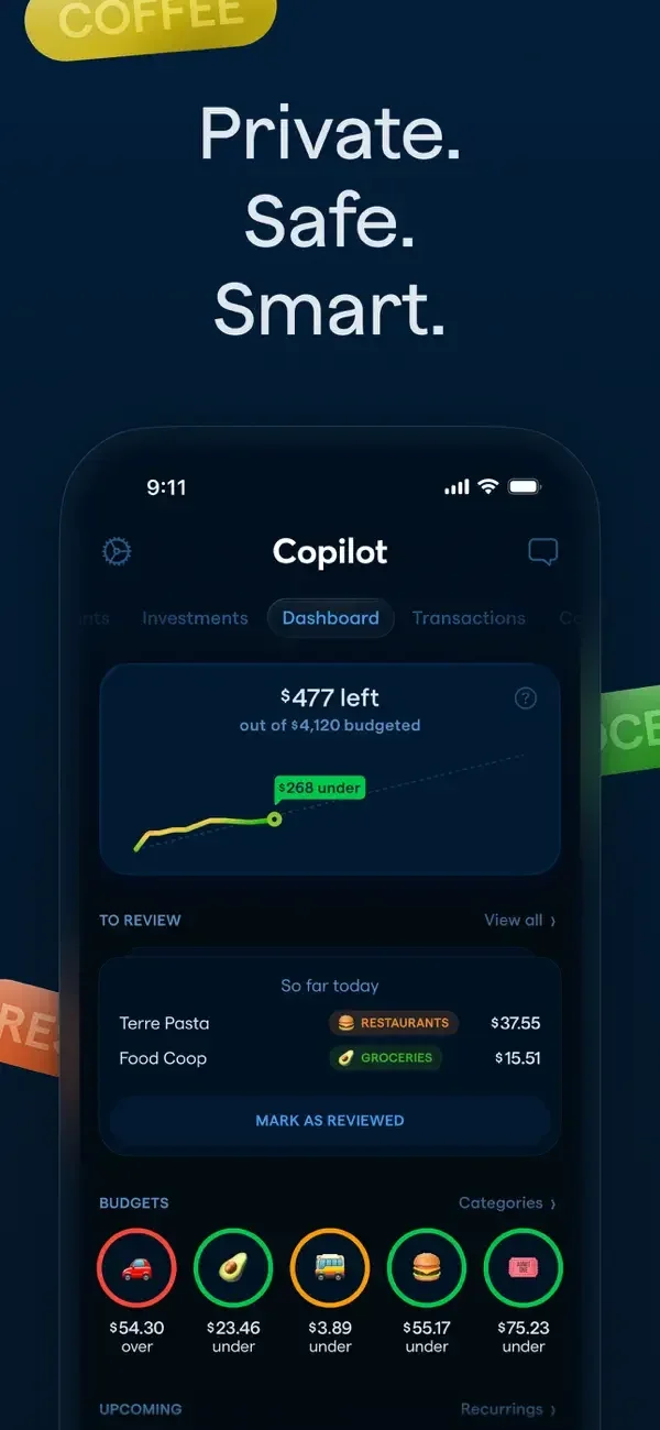 Copilot Money preview